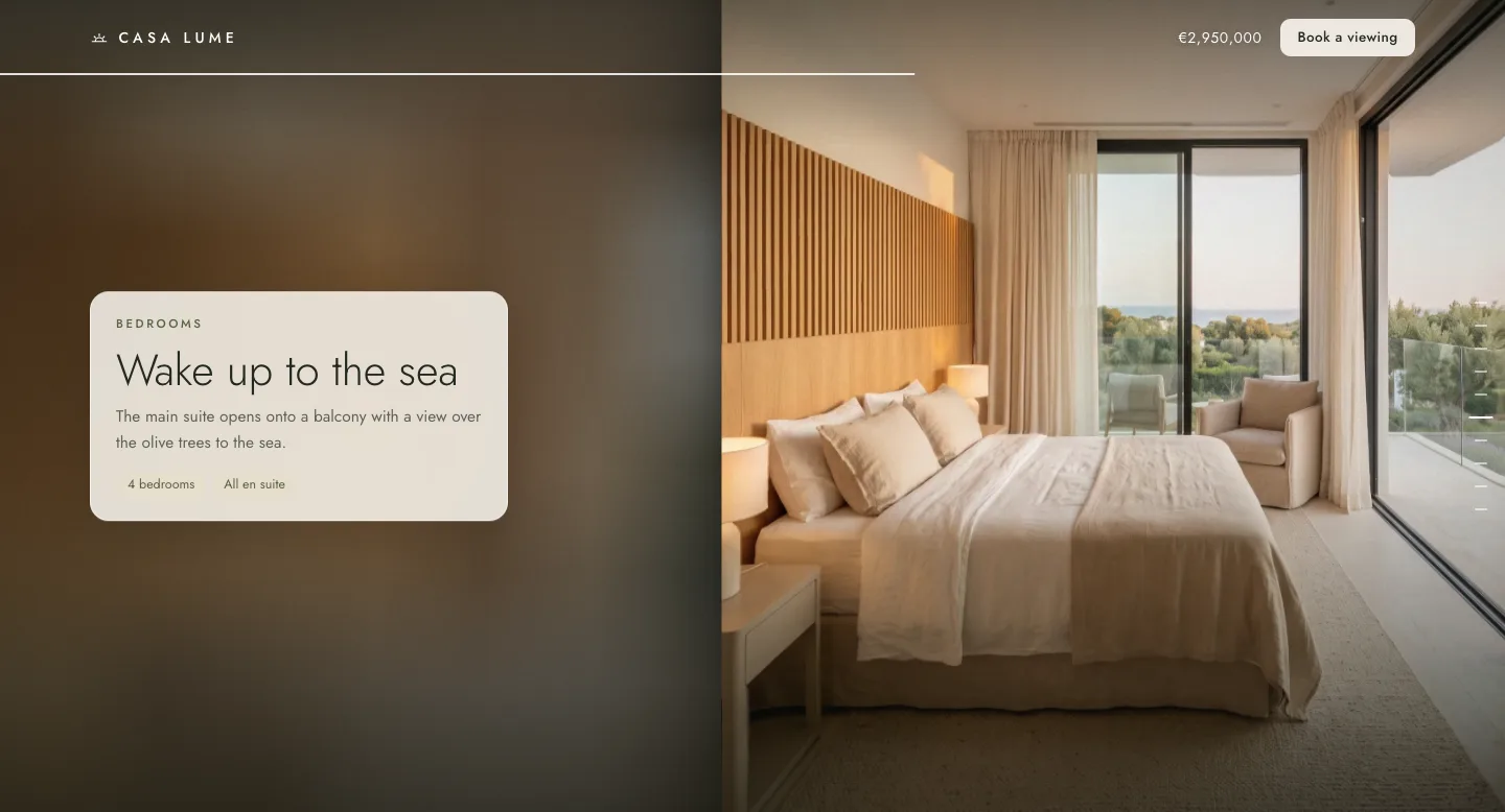 Casa Lume: bedrooms
