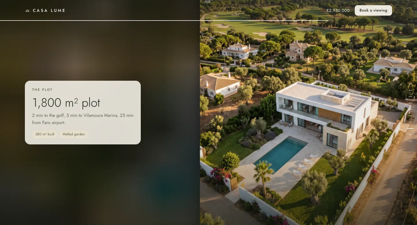 Plot and location screen